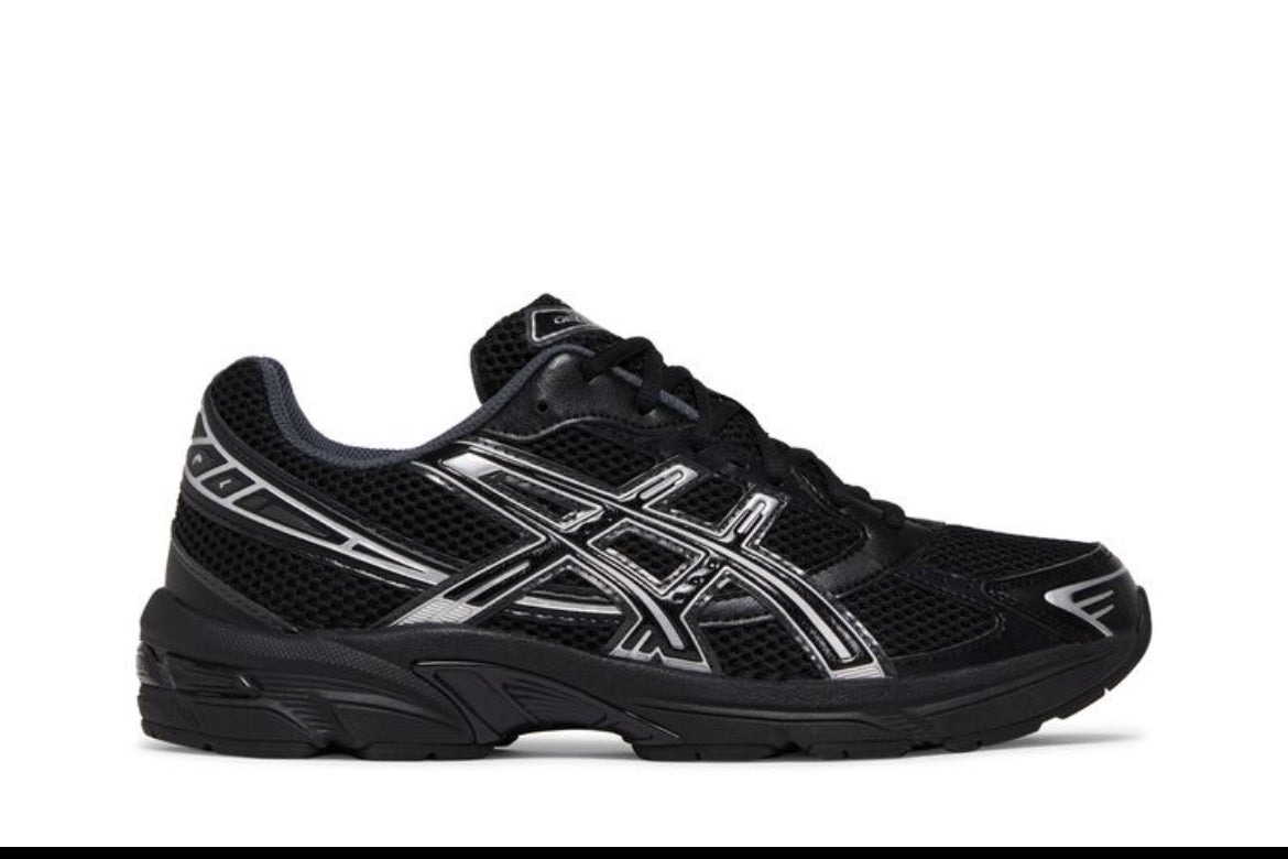ASICS Gel-1130 Black Pure Silver Mens Unisex Athletic Running Sneakers 1201A906-001 Round
Toe Breathable Mesh Closed Sports Chunky
Trainer Workout Shoes