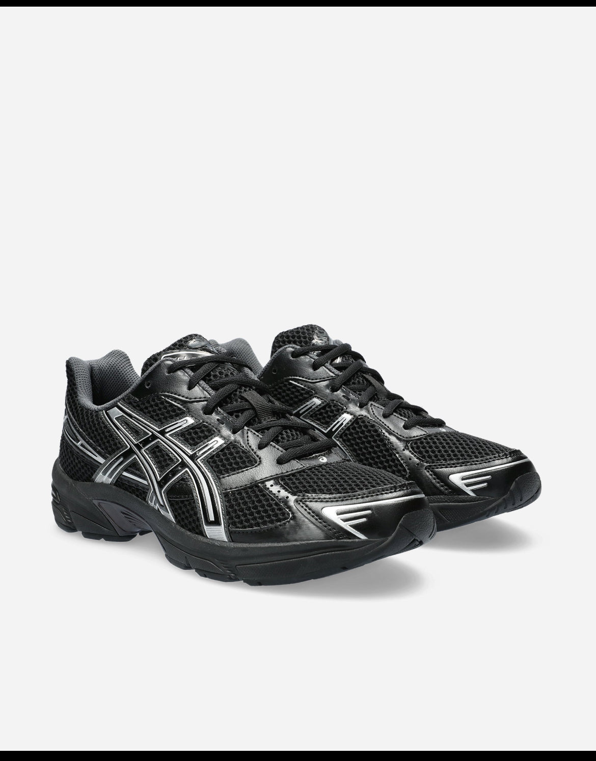 ASICS Gel-1130 Black Pure Silver Mens Unisex Athletic Running Sneakers 1201A906-001 Round
Toe Breathable Mesh Closed Sports Chunky
Trainer Workout Shoes